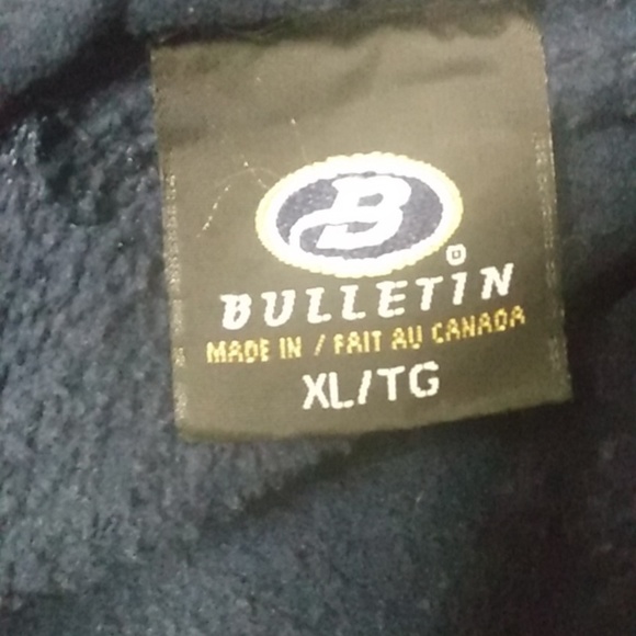 Bulletin Montreal Canadiens Men's Hoodie. Size XL. Dark Blue - Picture 6 of 7